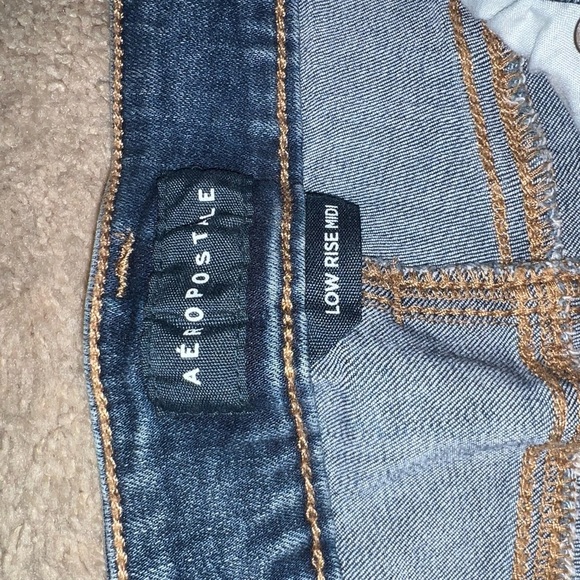 Aeropostale Blue Denim Shorts - Picture 3 of 5